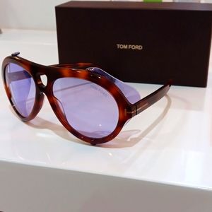Tom Ford NEUGHMAN Light Havana/Violet